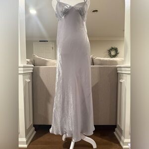 Wild Fable Silver Fabric Dress XS - Loose fitting